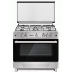 Maxi 60*90 5 Burner INOX  Standing Gas Cooker