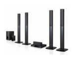 LG DVD HOME THEATER SYSTEM LG655B