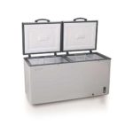 Scanfrost SFL400Inv,400litres Silver Inverter Colour Chest Freezer