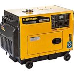 Sumec Firman 6.5KVA SDG7000SE Diesel Soundproof Generator