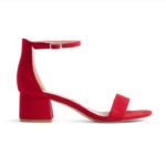 Primark,Real leather Insock,Wide Fit,Red Shoe.